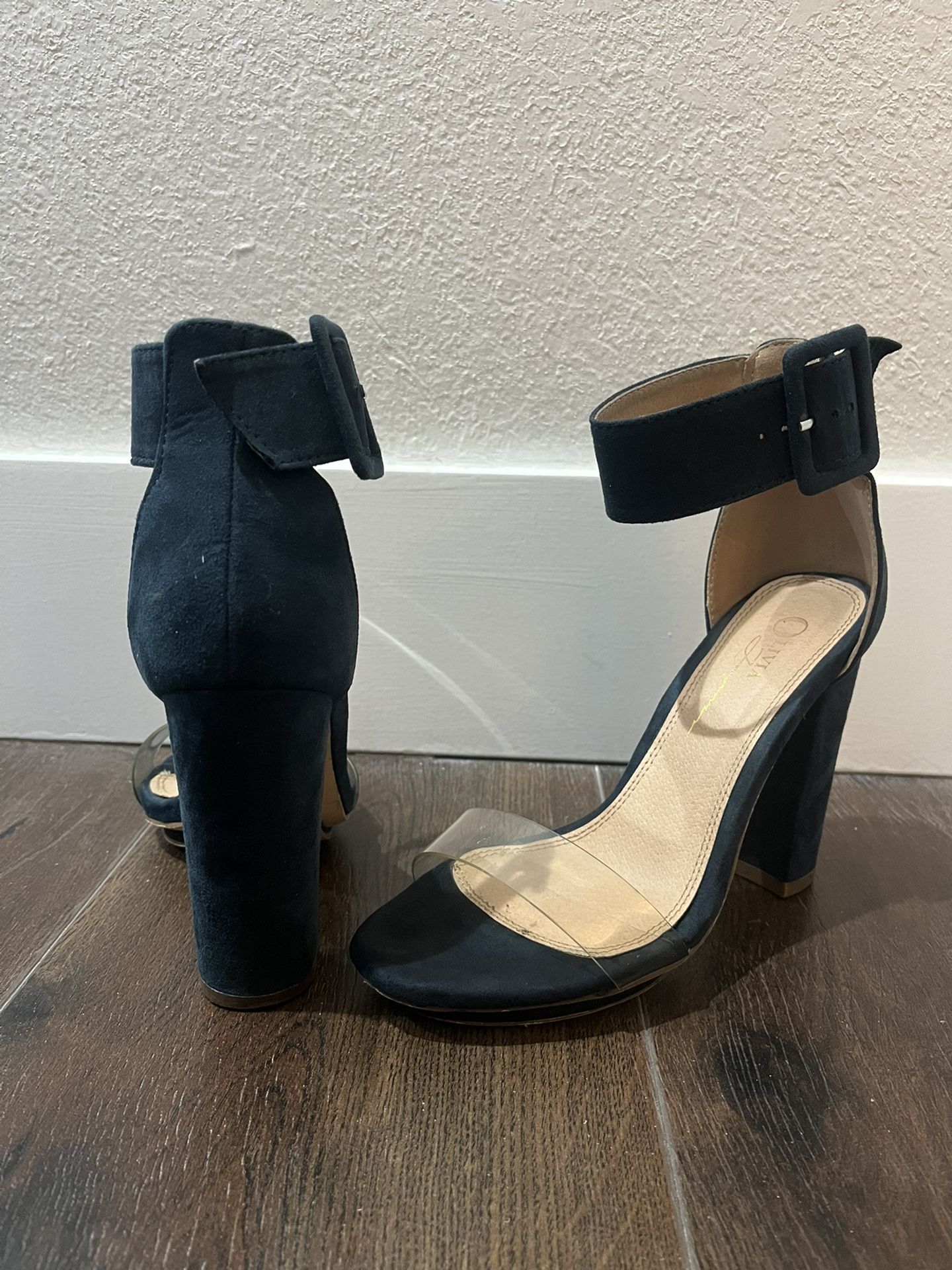 Dark Teal Heels 