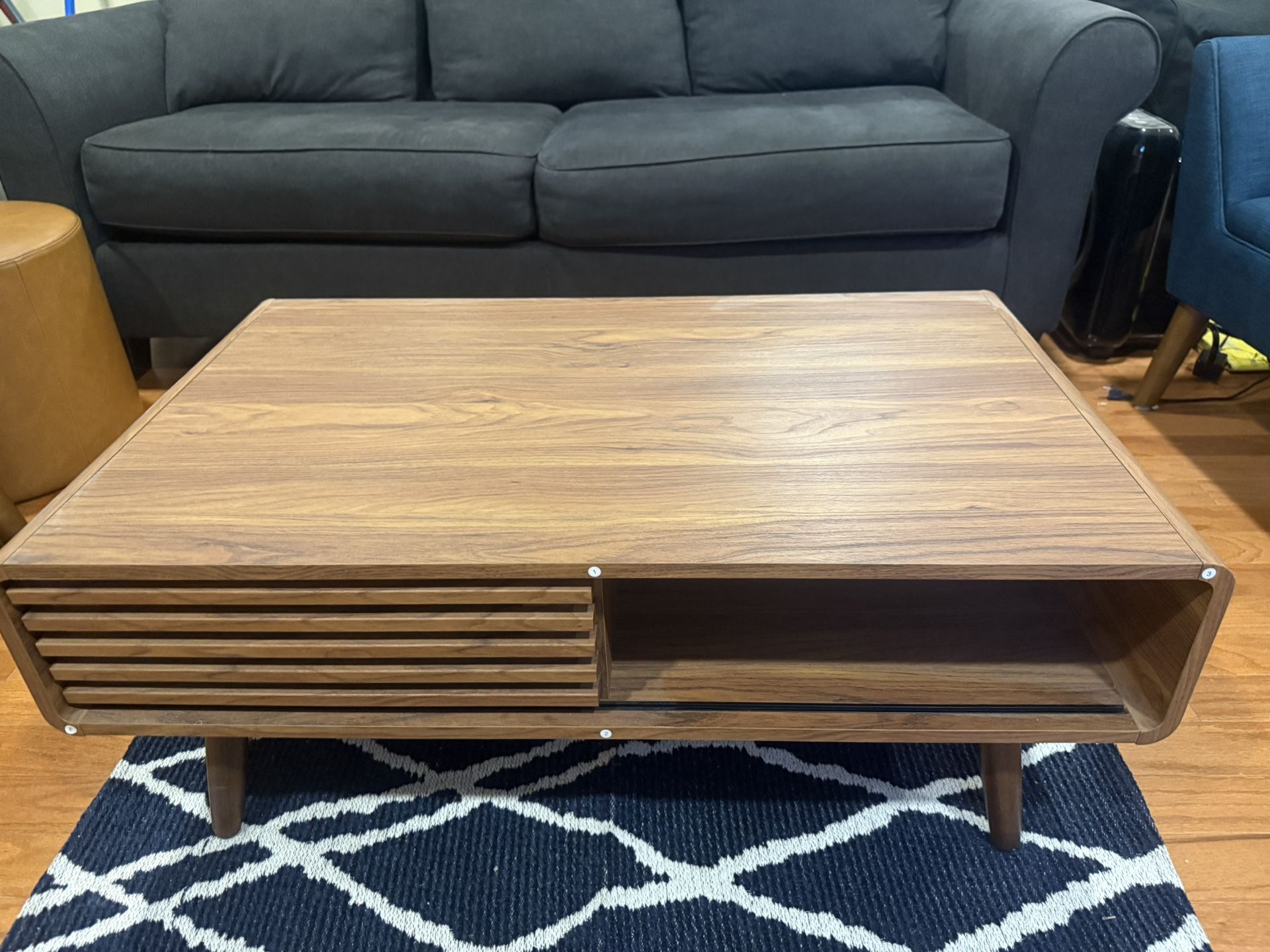 Walnut Brown Coffee Table