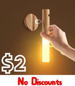 (NEW) USB Rechargeable Stick Sensor Light - 2 Colors