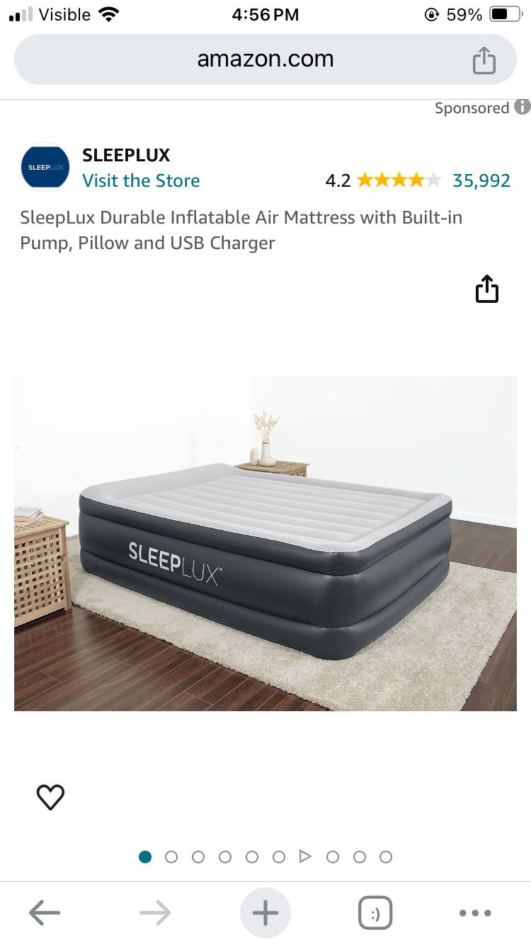 Sleeplux Air Mattress (Queen Size)