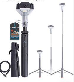 LIGHTRANGER 800 Mini Telescoping Camp Light, 4.5 Tall with 800 Lumens, Ultra Compact & Portable, Rechargeable LED Lantern, Up to 30-Hour Runtime, Incl