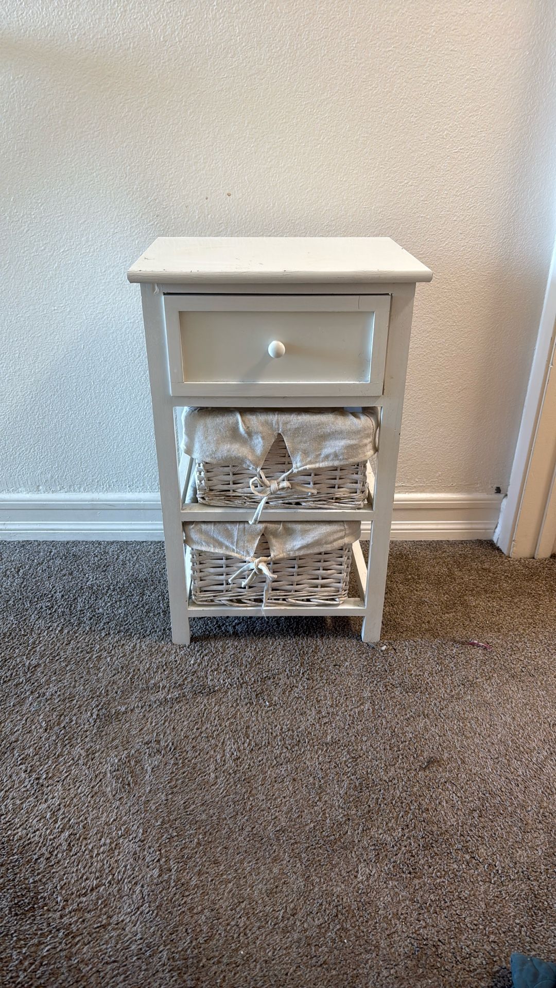White Drawers