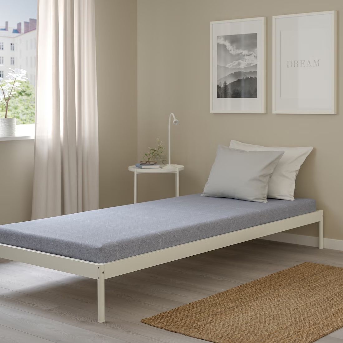 IKEA Bed Matress & Matress Protector