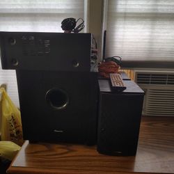ARV 161OS 5.1 Channel AV Receiver With Subwoofer & 2 Speakers
