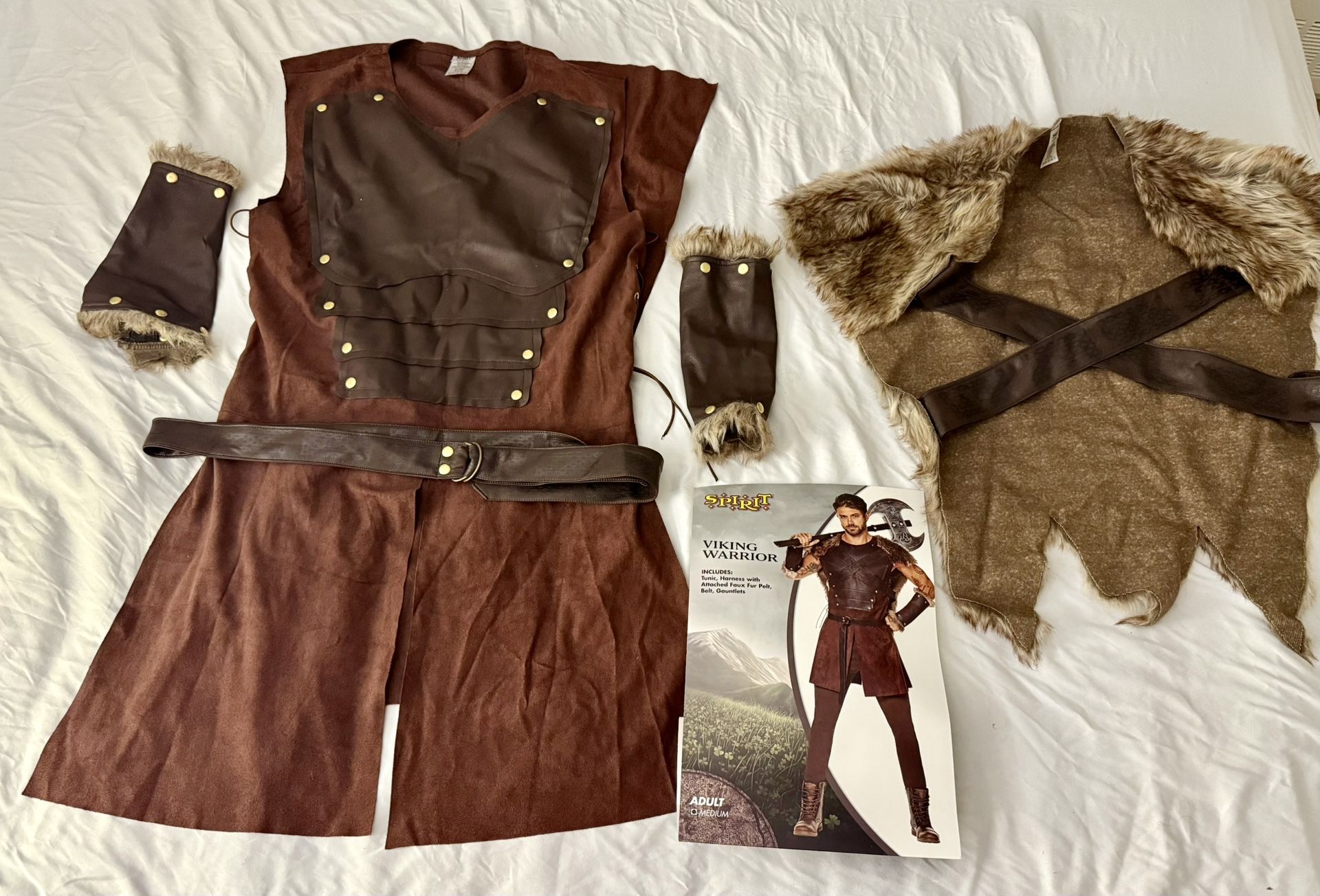 Men’s Cosplay Viking Warrior Costume (Medium)