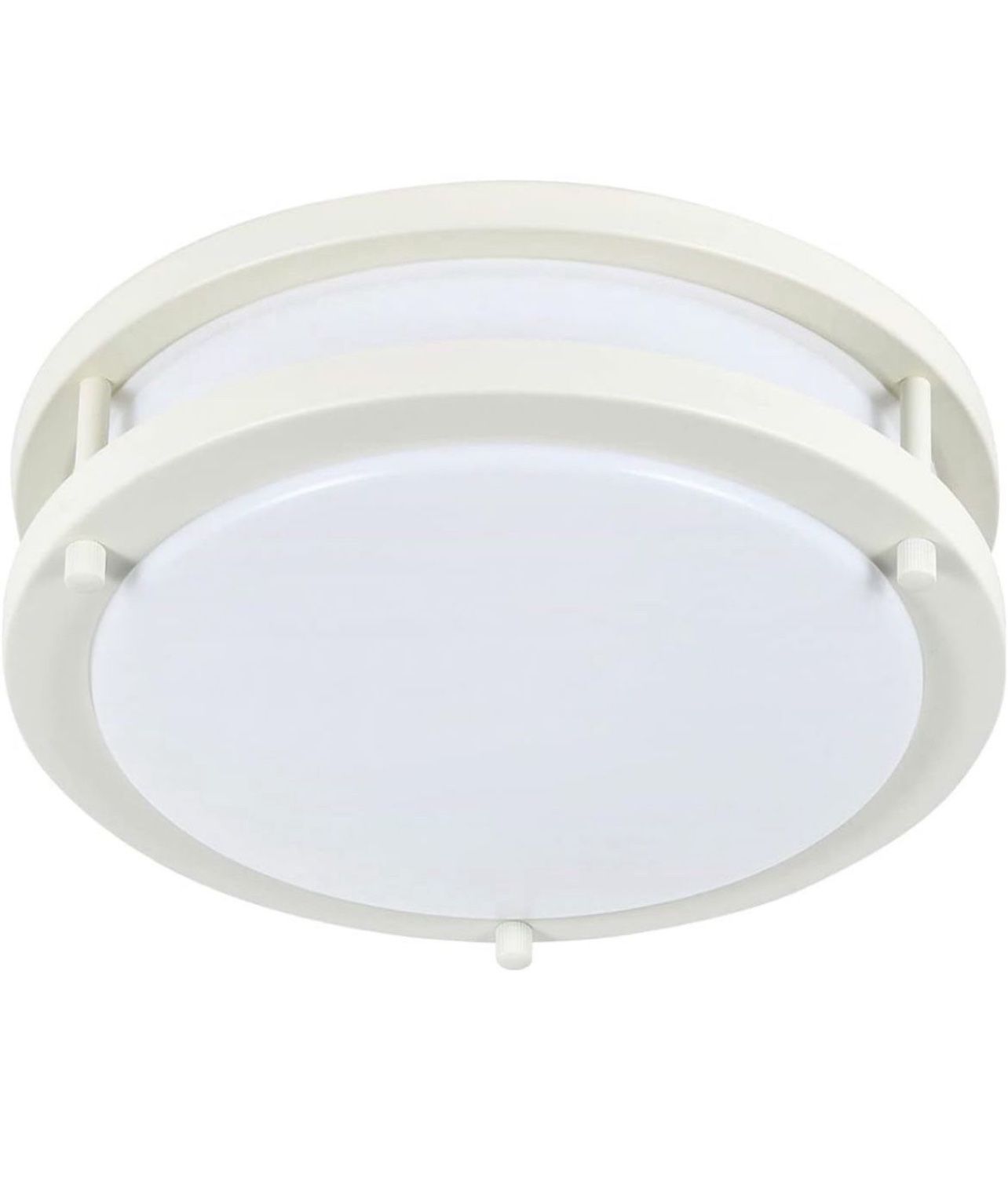 Drosbey 36W Dimmable LED Flush Mount Ceiling Light Fixture, Kitchen Light Fixtures, 13 inch Ceiling Lights for Bedroom, Bathroom, 3000K/4000K/5000K