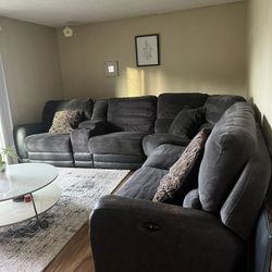 Large L-sectional Couch 
