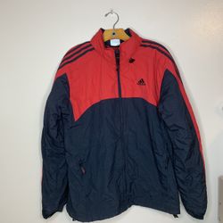 Vintage **RARE** Adidas Men's Athletic Jacket Track Size M Full Zip