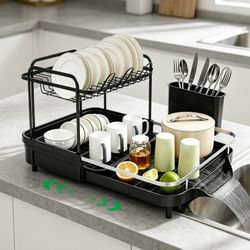 Dish drying rack