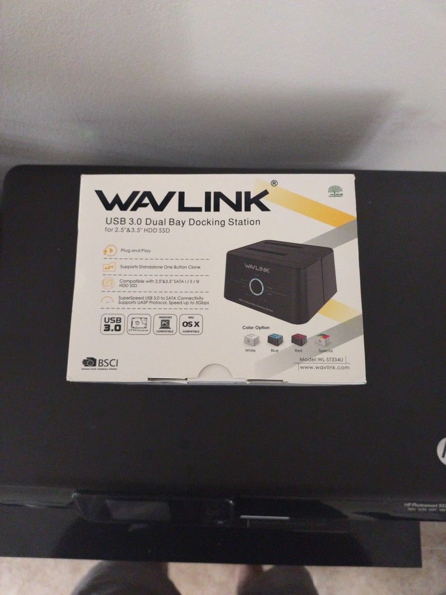 Dual Bay HDD Docking Station