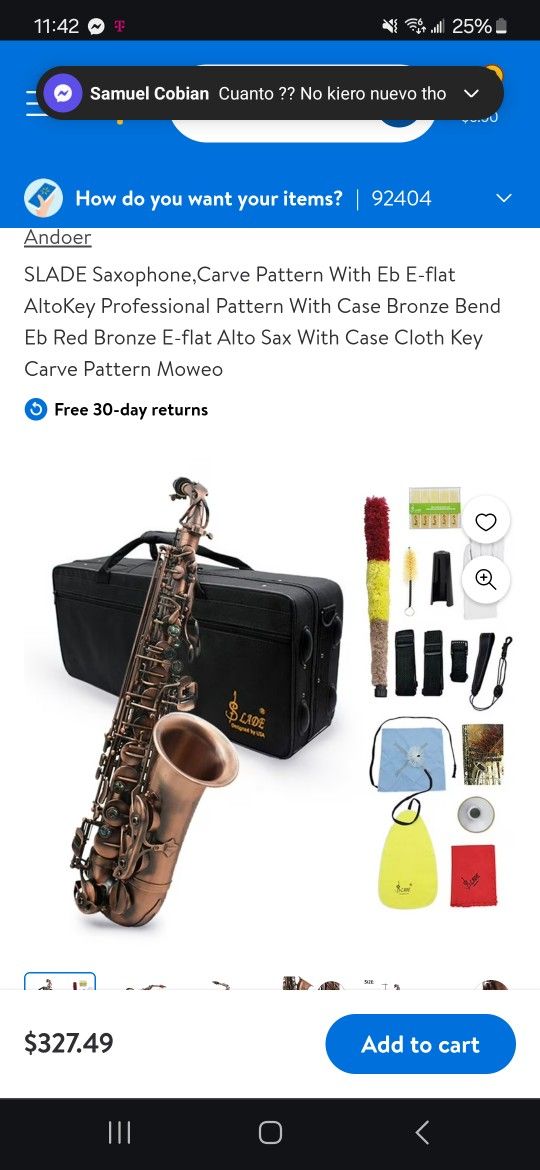 Bronze Alto Saxophone