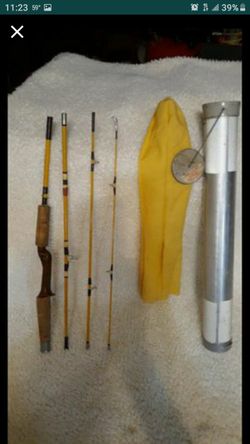 Eagle Claw Pole And Case