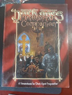 Dark Ages Inquisitor Companion  sourcebook for World of Darkness Dark Ages RPG