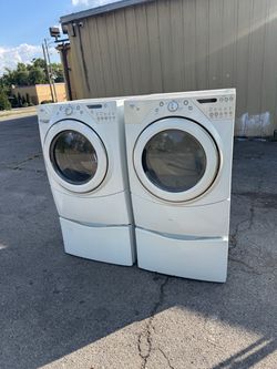 Washer and dryer