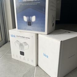 Blink Wired Camera x3