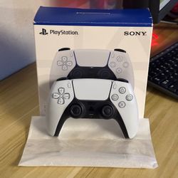 Sony Ps5 Controller White with Box