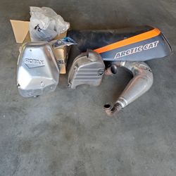 Arctic  Cat Exhaust & Seat