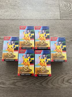 Pokemon 30th Celebration Booster Bundle