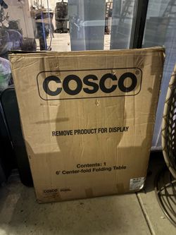COSCO 6’ Folding Tables – Black (2 Available)