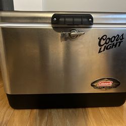 Coleman Portable Cooler - Stainless Steel