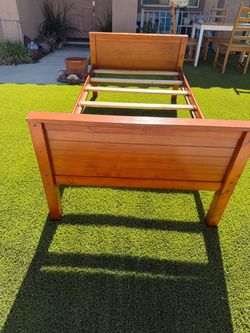 Wooden Twin Bed Frame