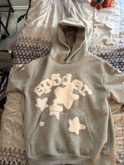 Gray Sp5der Hoodie size M