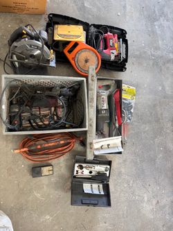 Miscellaneous tools and supplies