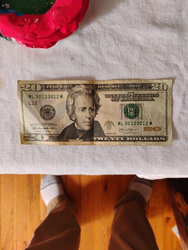 US $20 Special Serial Number