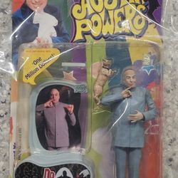 McFarlane Toys Dr. Evil With Mr. Giggles worth Action Figure