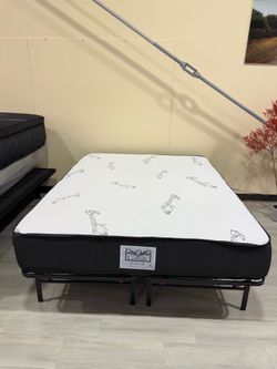 ✨ Brand New Mattress + Platform Bed Frame ✨
