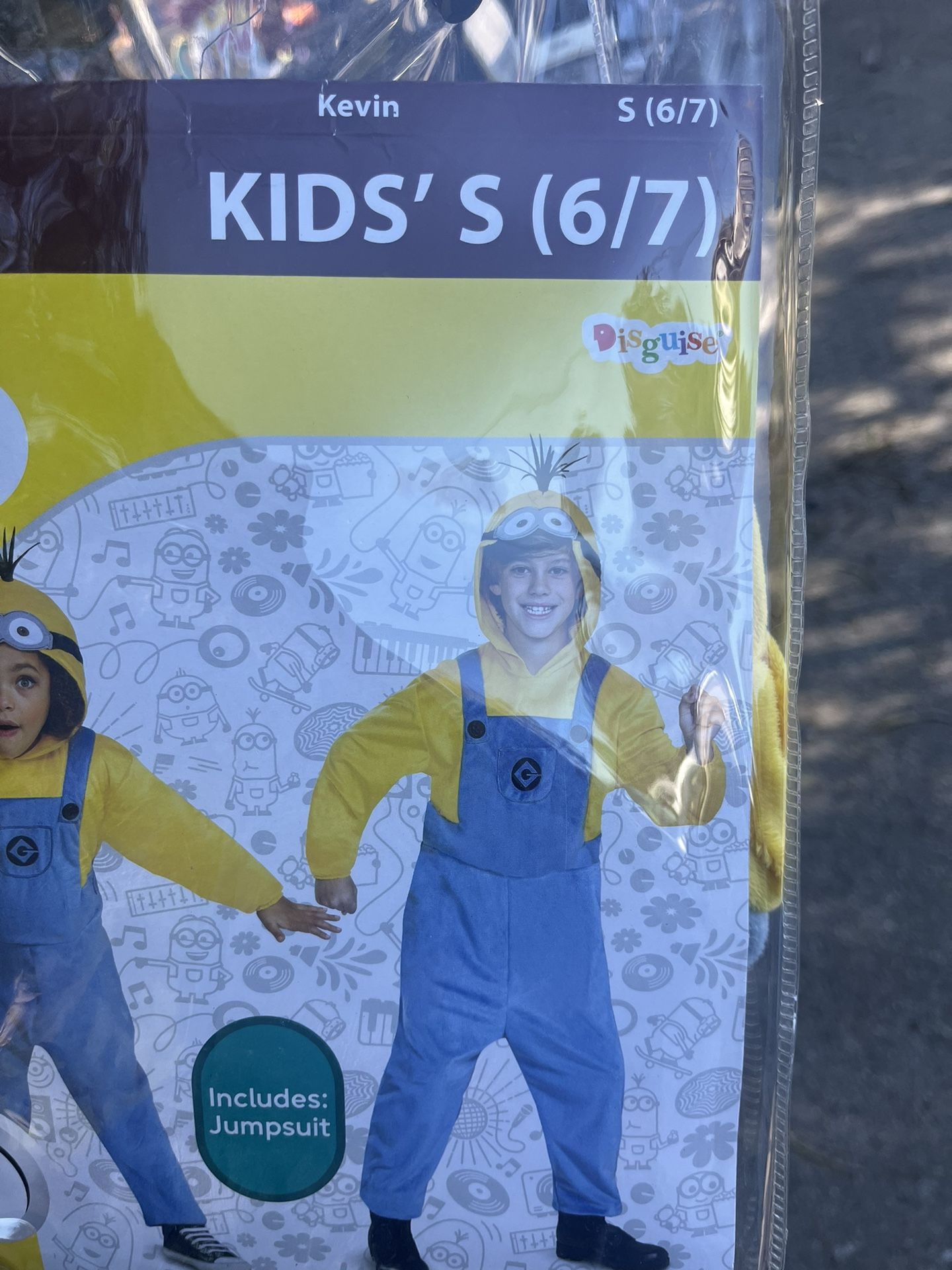 Minions costume Size 6/7 For Boy/Girl