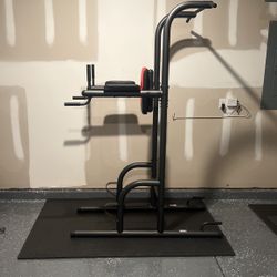 Weirder Power Tower With 4 Workout Stations