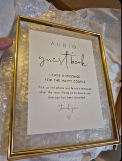 Frame For Audio Book