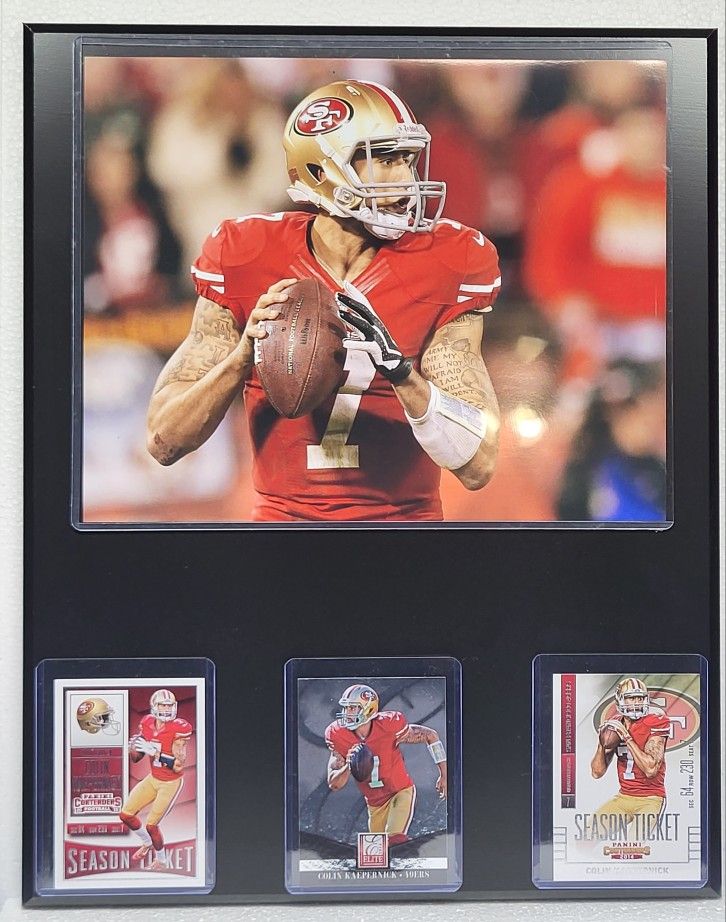 49ers Colin Kaepernick Plaque