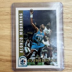 1993 NBA HOOPS-Alonzo Mourning 