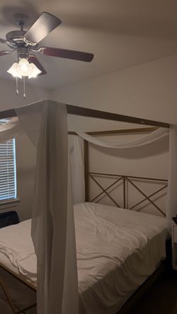 $180 Bed frame and 2 night stand set