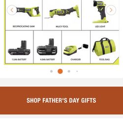 RYOBI Tool Set 