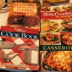Hardback Cookbooks Six Of Them Variety $4 Each C Descriptions