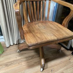Wooden Office Chair