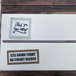 Apple iPad 7th Gen New Tablet -90 Day Warranty-$1 DOWN-NO Credit Needed