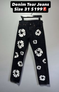 Size 31 Denim Tear Jeans Used