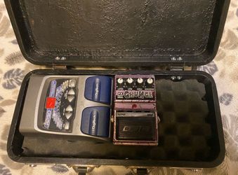Guitar Effects Pedals With Case