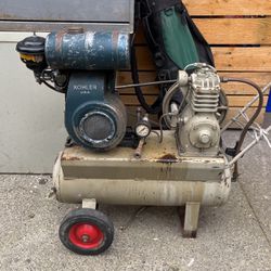 Old School Air Compressor 
