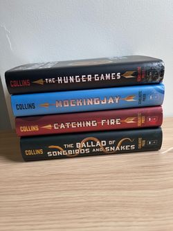 Hunger Games 4-Book Hardcover Set by Suzanne Collins