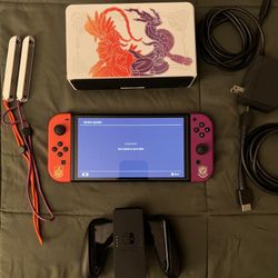 Pokemon Scarlet And Violet - Themed switch