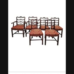 Wallace Nutting by DREXEL HERITAGE  6 DINING CHAIRS