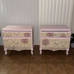 Rococo Vintage Nightstands 