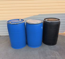 50 gallons plastic drum