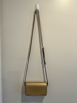 Marc Jacobs Mini Gold Crossbody Bag
