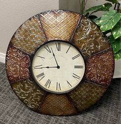 Decorative Metal Wall Clock